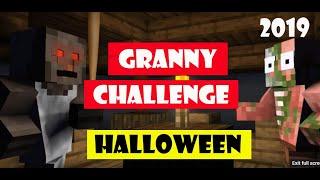 Monster School: GRANNY HORROR GAME CHALLENGE - Minecraft Animation