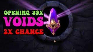 39x Void Shard Opening! x2 Chance in Raid! What do we get? raid Shadowlegends