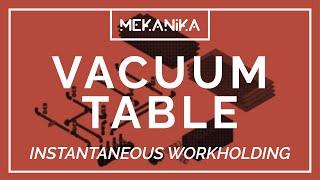 Mekanika Vacuum Table | Product Presentation | CNC Workholding Made Easy