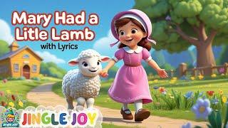 Marry Had a Little Lamb | Classic Kids Song | Cocomelon | JingleJoy