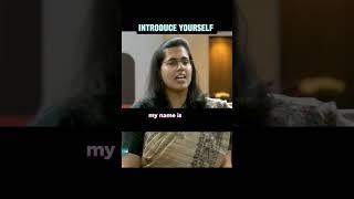 INTRODUCE YOURSELF || IAS INTERVIEW || #ias #shorts