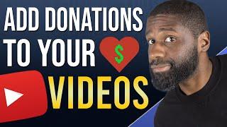 How to add donations to your YouTube videos 2022