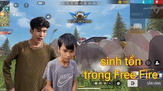 Văn Thủy Và Cọp Kè Vào Sinh Tồn Trong Free Fire