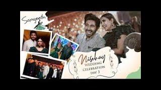 NISCHAY Wedding Celebration Day 3 Sangeeth   Niharika Konidela   Nagababu Konidela Official