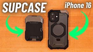 SUPCASE Unicorn Beetle GRIP Case for iPhone 16 + MagSafe Wallet REVIEW!