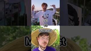 битва А4 Vs MrBeast #битваютуберов #влада4 #мистербист #легенда #shorts #battle #сигма #кринж #а4