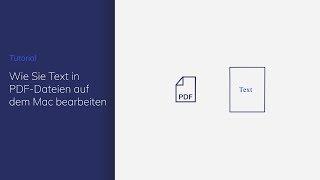 Wie Sie Text in PDF-Dateien auf dem Mac bearbeiten