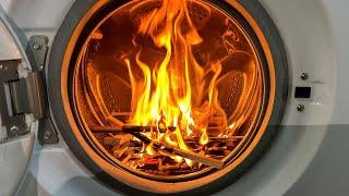 Experiment - Fire in the Washing Machine Hole