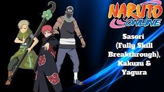 Naruto Online | Sasori full Skill Breakthrough, Kakuzu & Yagura Arena Gameplay