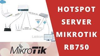 Mikrotik RB750 For Hotspot Servers