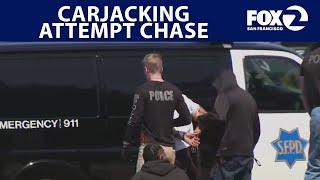 Attempted carjacking in SF leads to chase into Berkeley, suspects arrested | KTVU