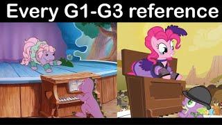 Every G1-G3 reference in MLP G4 [My Little Pony compilation]