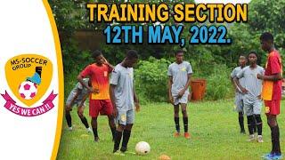 MS-SOCCER GROUP ACADEMY FC TRAINING SESSION | Highlights | 12/05/2022 #ghanafootballassociation