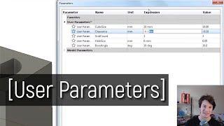 Creating User Parameters in Fusion 360 - Handy!