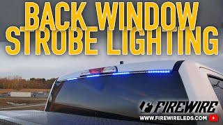 Firewire LEDs Back Window Installation