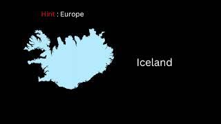 Guess the Country by Shape Quiz