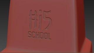 3DsMax Hi5 School - Урок 9. Модификатор Displacement