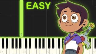 THE OWL HOUSE - EASY Piano Tutorial