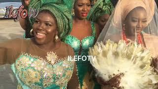 BRIDE ADEBIMPE GORGEOUS ENTRY TO HER WEDDING WITH ADEDIMEJI LATEEF @ADO EKITI