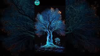 3D creation light tree #shortvideo #nature7 #youtubeshorts