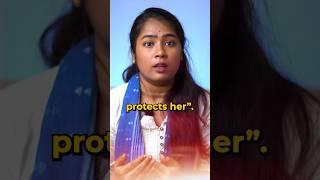 North vs South Indian Women Covering Head | Keerthi History                  #shorts #india #history