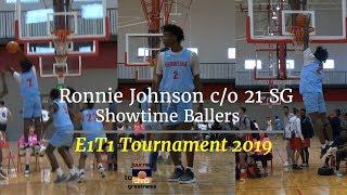 c/o 21 SG Ronnie Johnson is a Sharp Shooter E1T1 Tournament 2019