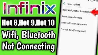 How To Solve Wifi and Bluetooth Not Connecting Issue On Infinix Hot 8,Hot 9,Hot 10 and Other Infinix