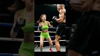 “Green Fury vs. The Taunting Master — Min Jin’s Explosive Cage Showdown!”