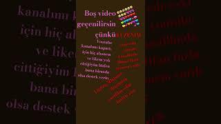 Lütfen arkadaşlar bu kurgu ve yalan değildir lütfen 50abone olmamıza yardım edin lütfen