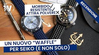 Seacult presenta i suoi cinturini Waffle per tutti gli amanti di Seiko