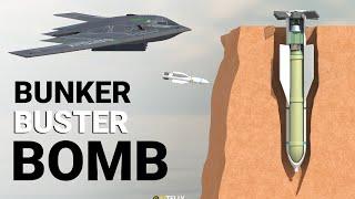 How a Bunker Buster Bomb Works?