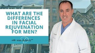 What Are the Differences in Facial Rejuvenation for Men?