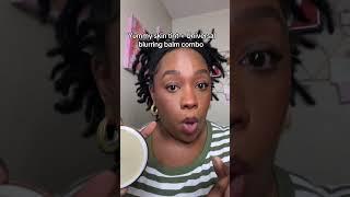 Blurring balm universal makeup combo #everydaymakeup