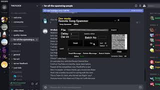 Discord Remote Song Spammer V1.0