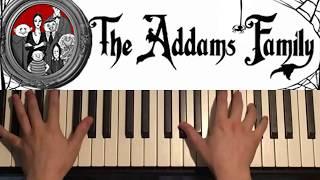 How To Play - The Addams Family Theme Song (Piano Tutorial Lesson)