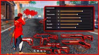 Free Fire Headshot setting 2025  Best Sensitivity Settings ️| Sensitivity + Hud Settings Free Fire