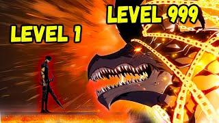 Level 1 Hunter Kills Level 999 Divine Dragons To Level Up | Manhwa Recap