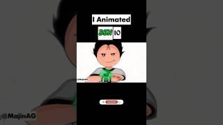 I Animated BEN 10 Watch Full video Here  #viralshort #ytshorts #shorts #ben10 #funnyanimation