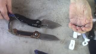 New knife  Microtech LUDT long rant babble video to boot. If it bothers you go watch something else