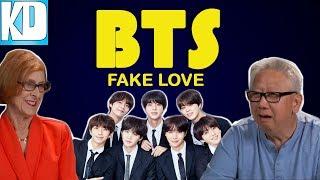 Старики реагируют на "BTS - Fake love" (русская озвучка KD)