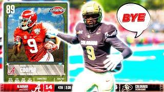 AMARI COOPER IN COLLEGE FOOTBALL 25 ULTIMATE TEAM