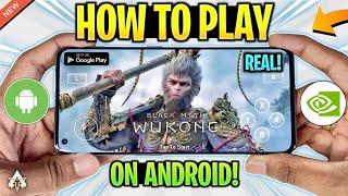 NEW  HOW TO PLAY BLACK MYTH: WUKONG ON ANDROID | BLACK MYTH WUKONG MOBILE GAMEPLAY!