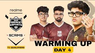 [HINDI] T1 WARMING UP | BATTLEGROUNDS MOBILE INDIA | GENIX ESPORTS ​⁠  @GAMINGPROOCEAN