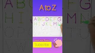 Alphabet learning #shorts