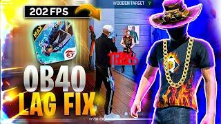 Free Fire Lag Fix Settings After Update