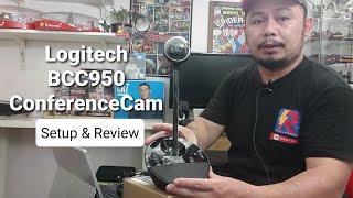 Logitech for Business BCC950 Conference Cam Setup and Review | Plug-and-Play Webcam