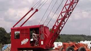 The first Manitowoc crane -The Moore Speedcrane 1930