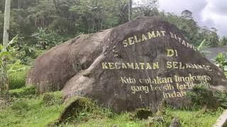 Suasana Sepanjang Jalan Subang Cipasung Kabupaten Kuningan