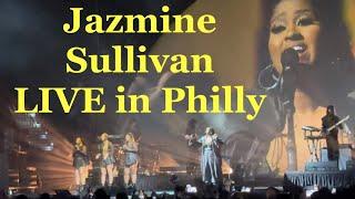 Jazmine Sullivan LIVE in her hometown Philadelphia