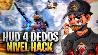 HUD 4 DEDOS NÍVEL HACK! ️